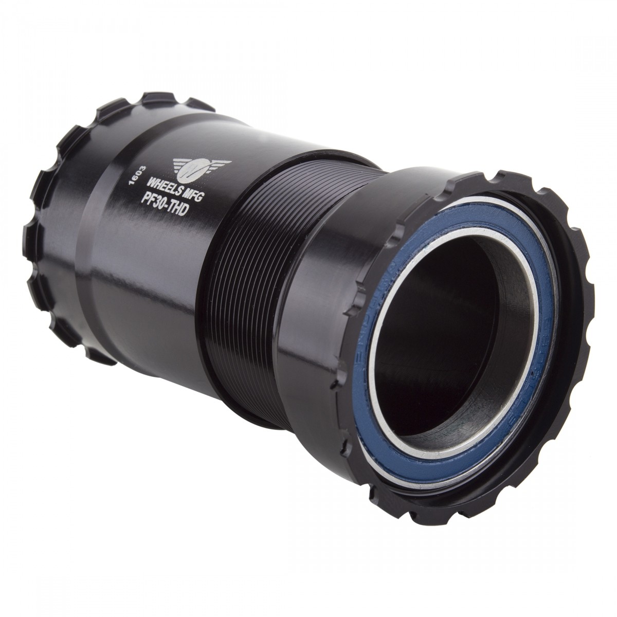 Wheels Manufacturing Threaded PF30 Bottom Bracket with ABEC-3 Bearings for 30mm