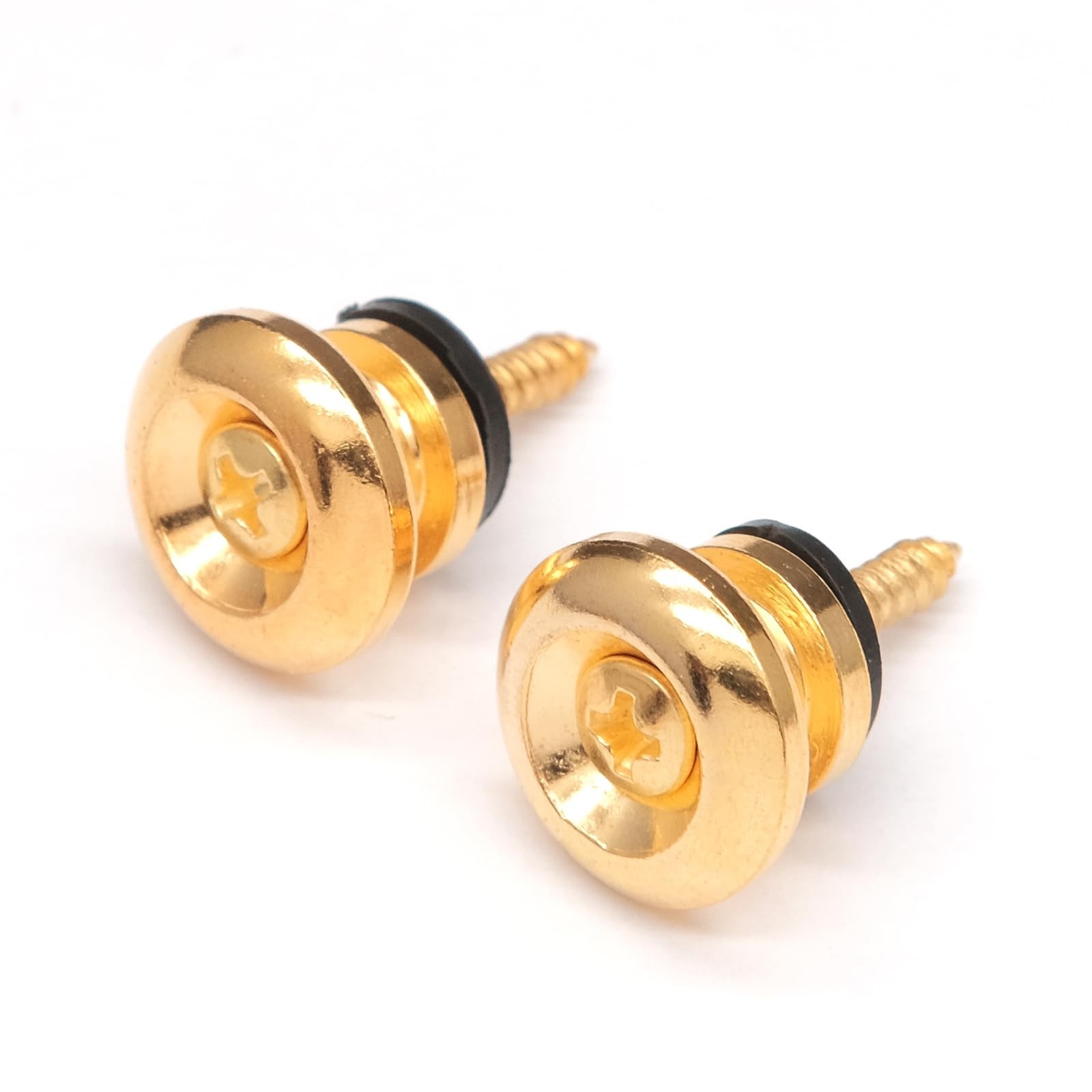 2 PCS Metal Guitar Strap Locks, Mushroom Style Guitar Strap Lock Buttons, Ele...