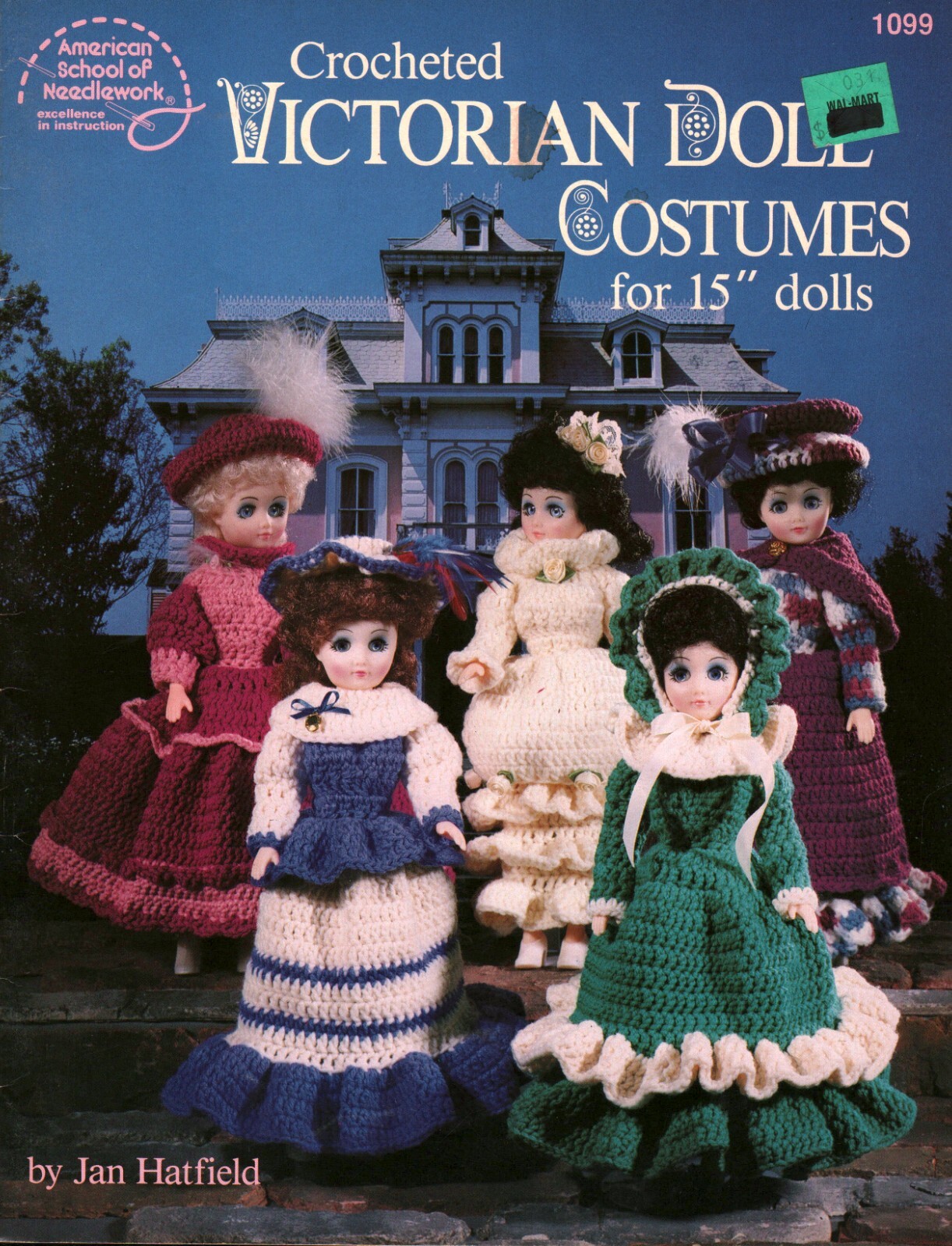 Crocheted Victorian Doll Costumes | American School of Needlework 1099