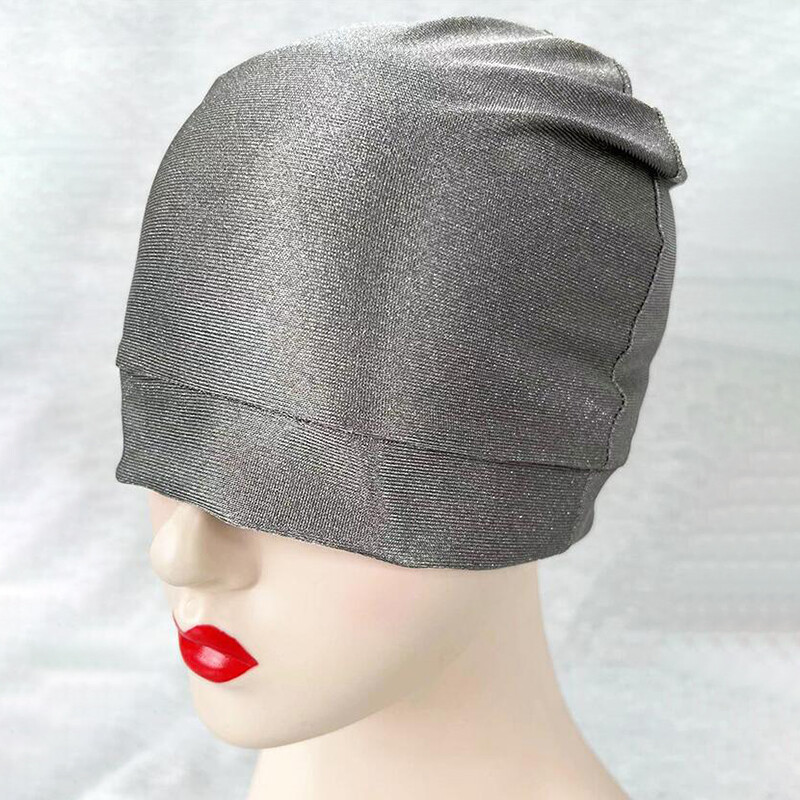 Anti Radiation Cap Silver fiber electromagnetic Wave Rfid Shielding EMF Liner