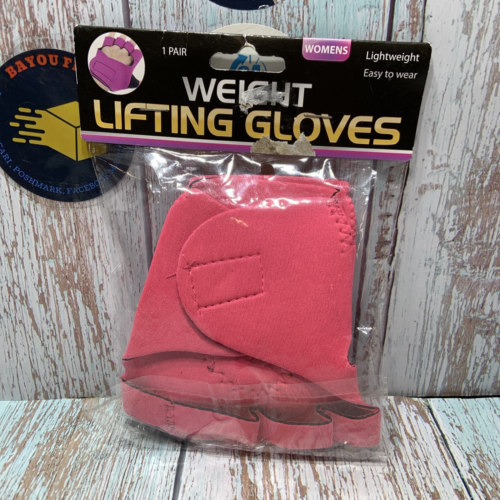 American Company Neoprene Weight Lifting Gloves For Women.Pink,OSFM.NWT