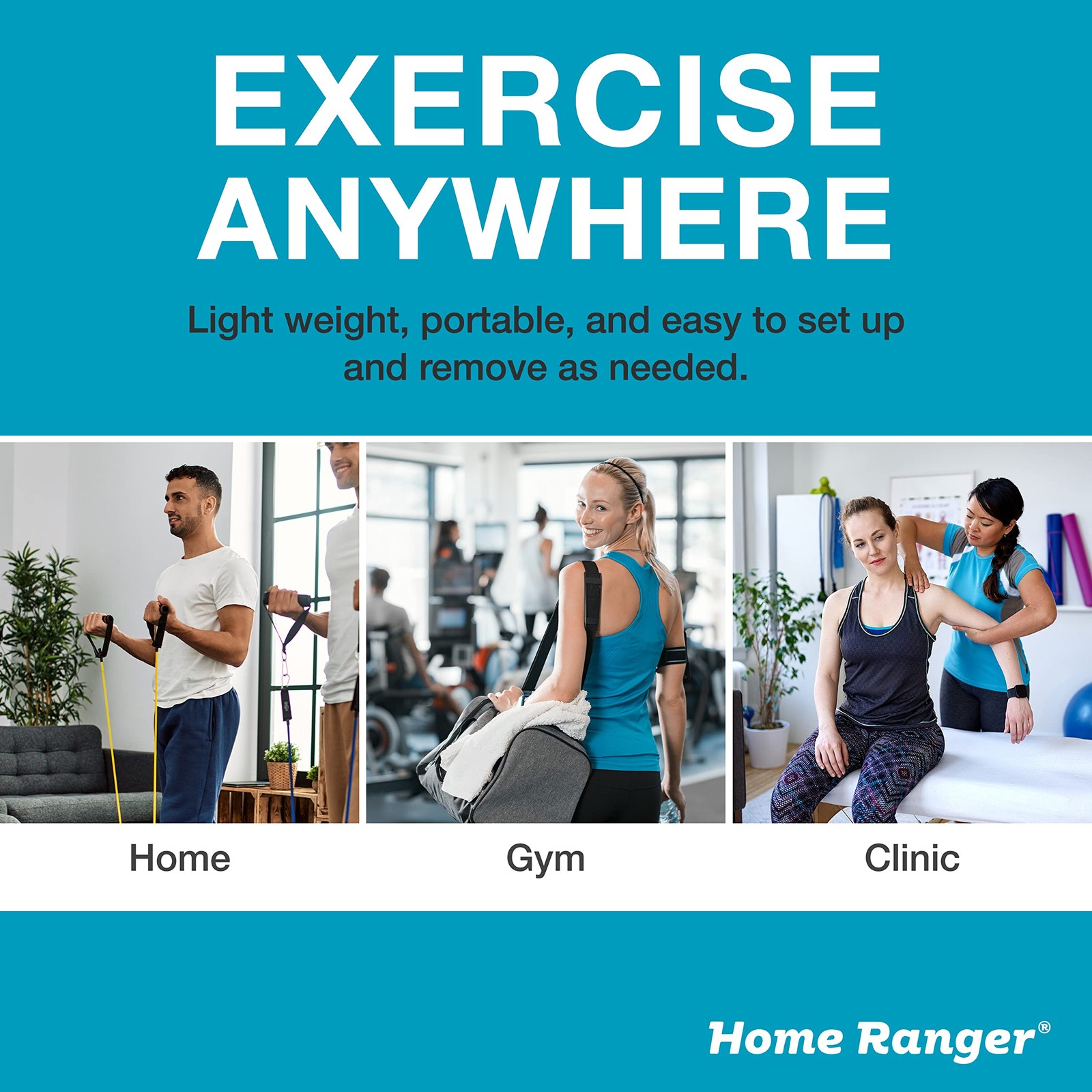 HomeRanger Premium Shoulder Pulley System - Original Version, Model 240 - Erg...