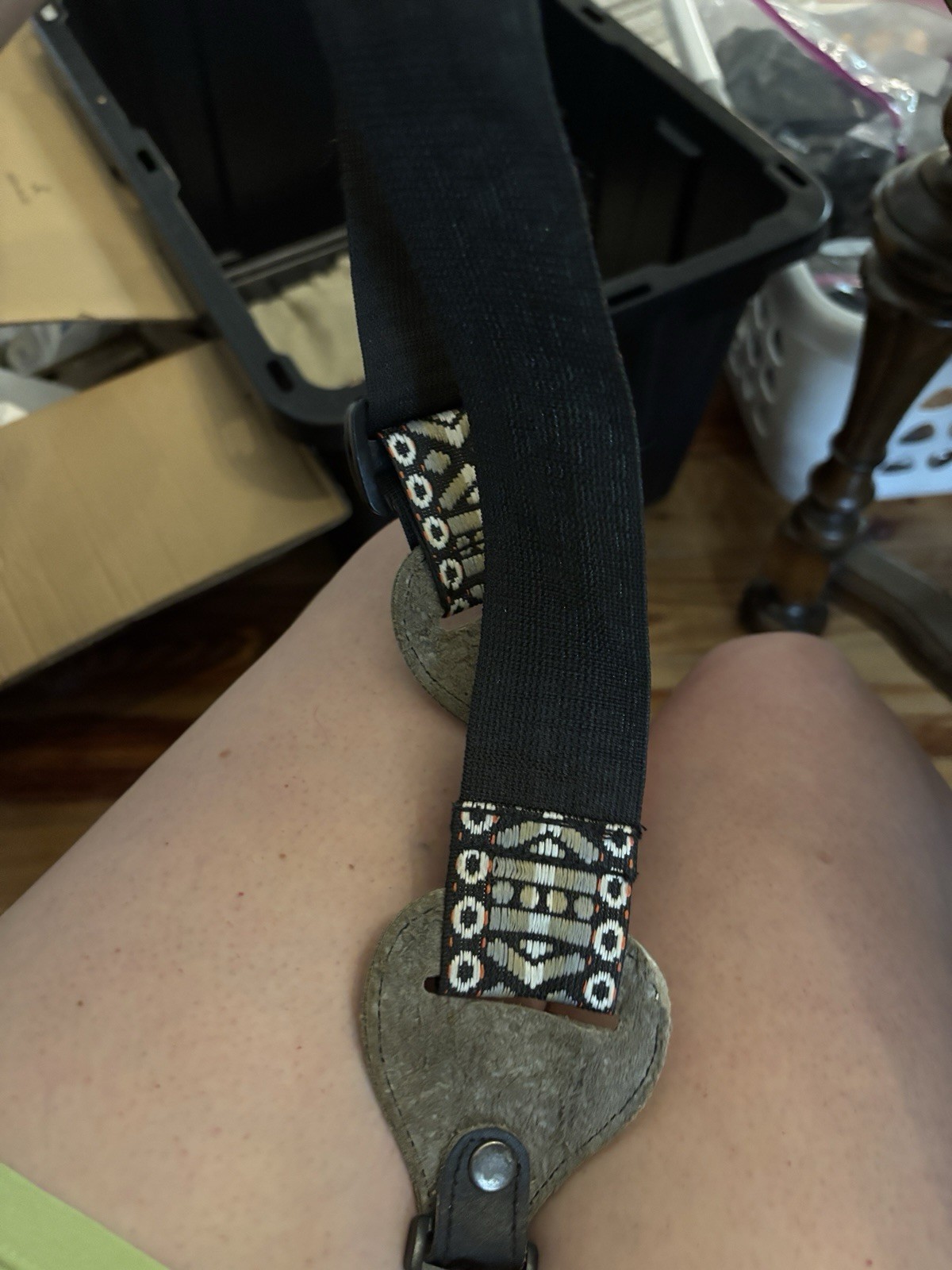 Woven Hootenanny-style Guitar Strap