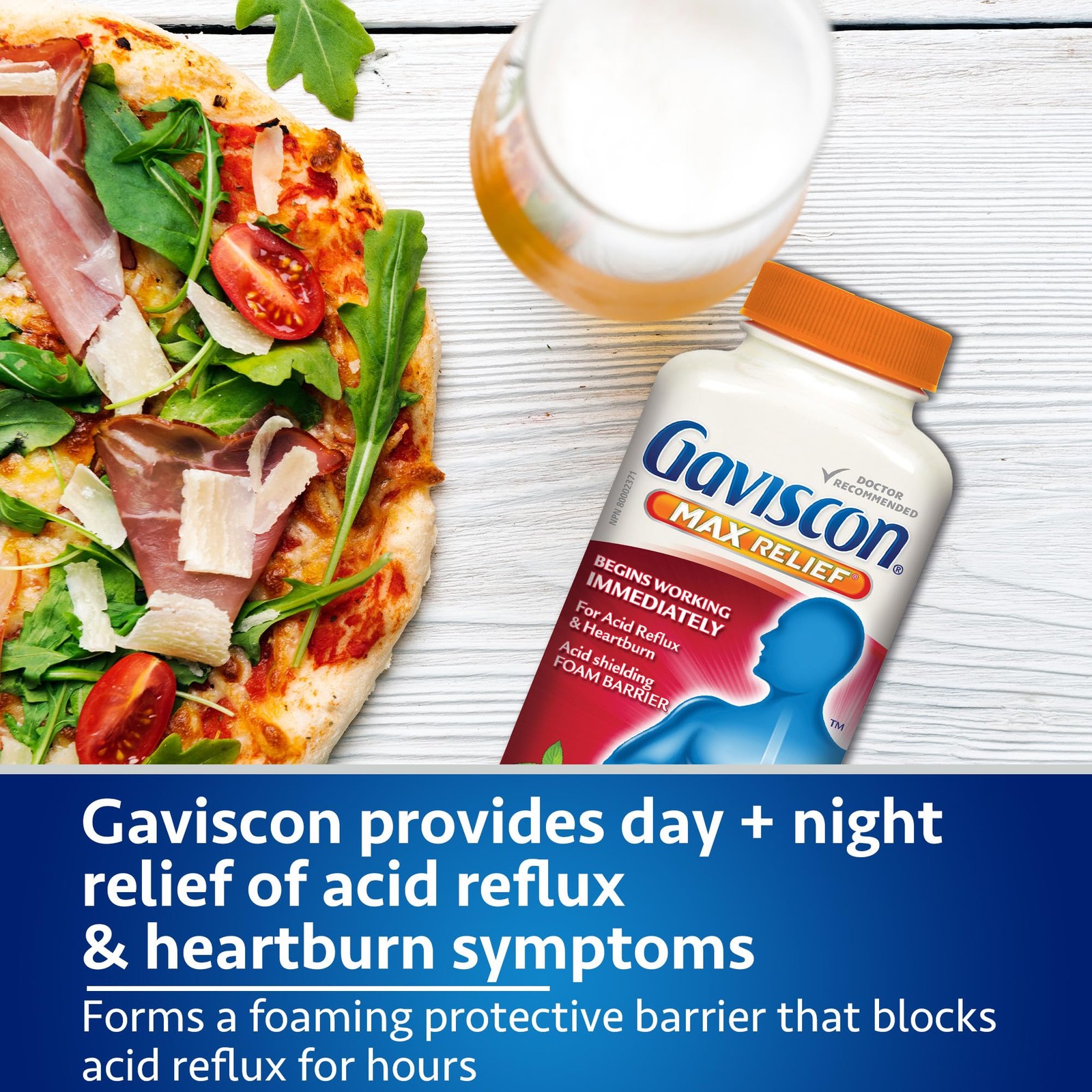 Gaviscon Max Berry Heartburn Relief 18 Count