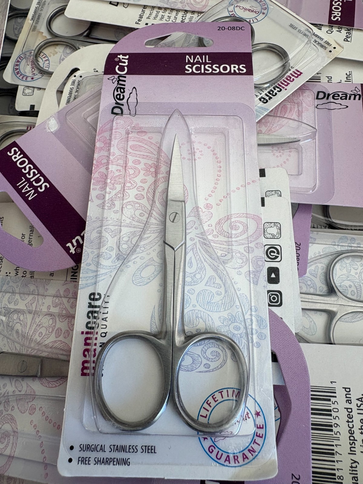 DreamCut "Manicare"  Manicure Scissors  Salon Quality Surgical Stainless Steel