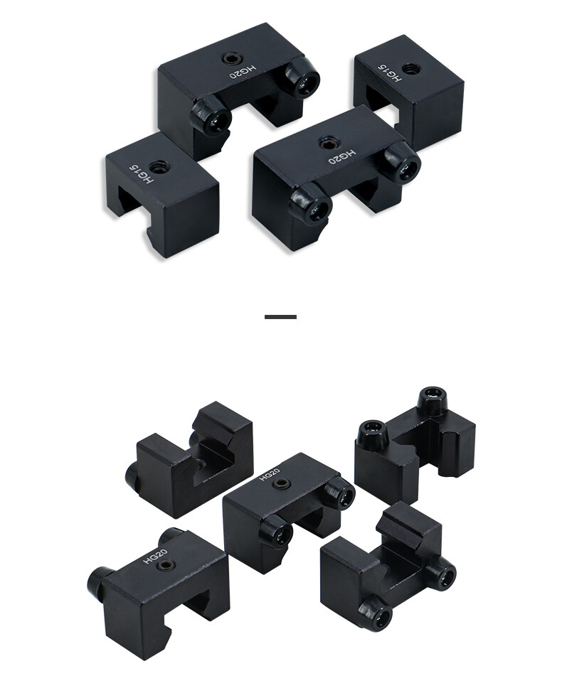 4 pcs HGH20 Linear Rail Limit Anti-collision Block Ring Positioning Ring