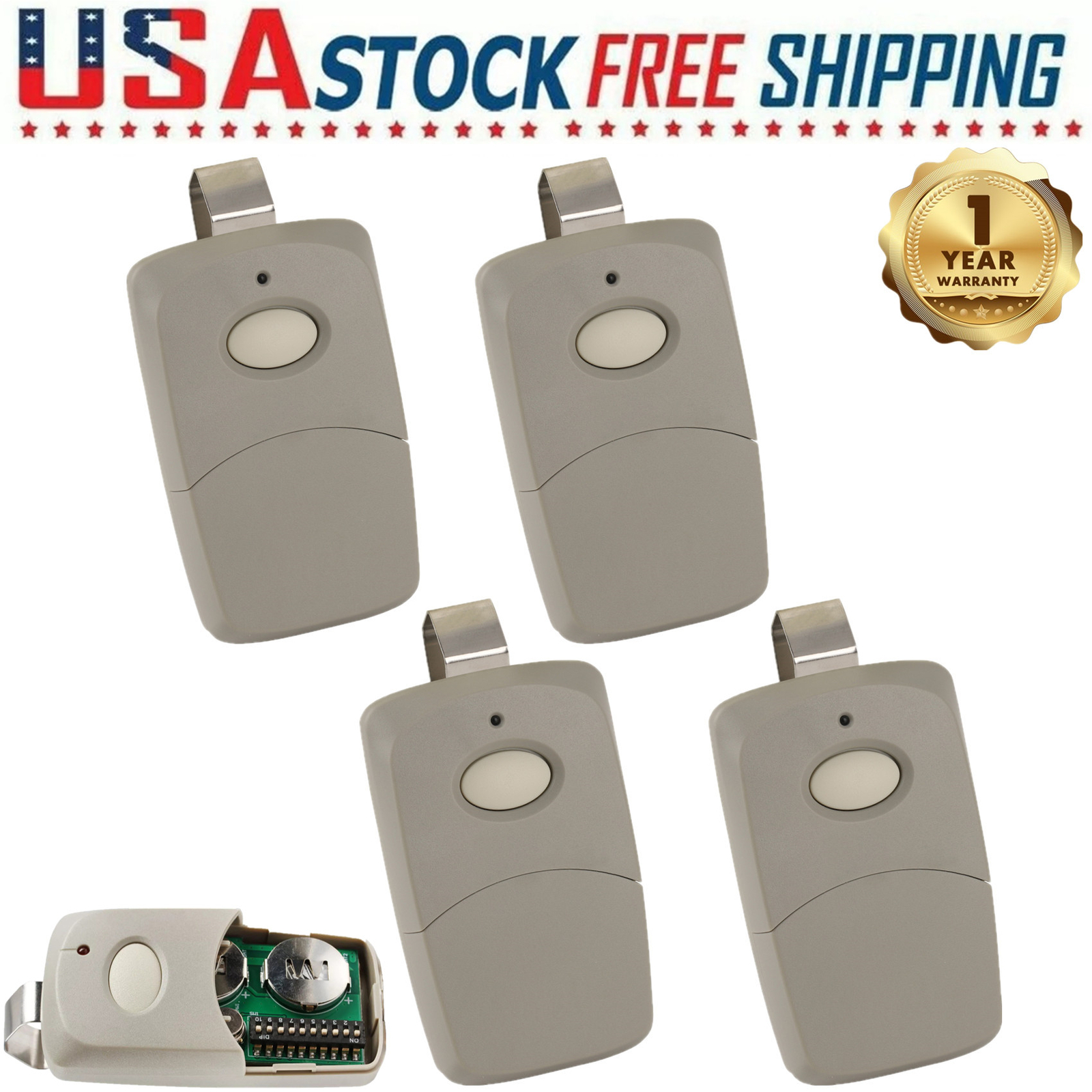 For Linear/MultiCode Gate Remote Control Opener 1089/3089/3070/3060/8911/4120 US