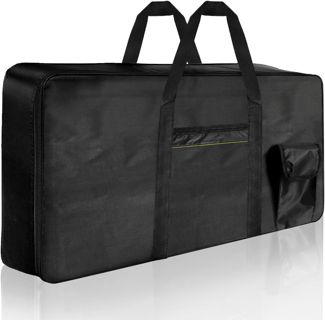 49-Key Keyboard Bag Electric Piano Keyboard Gig Bag 38.5"X16.5"X5.2" for Carryin