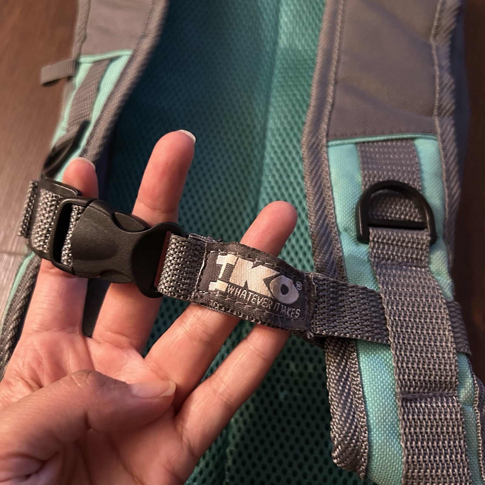 TKO Hydration Bag Mint Green Charcoal Replacement