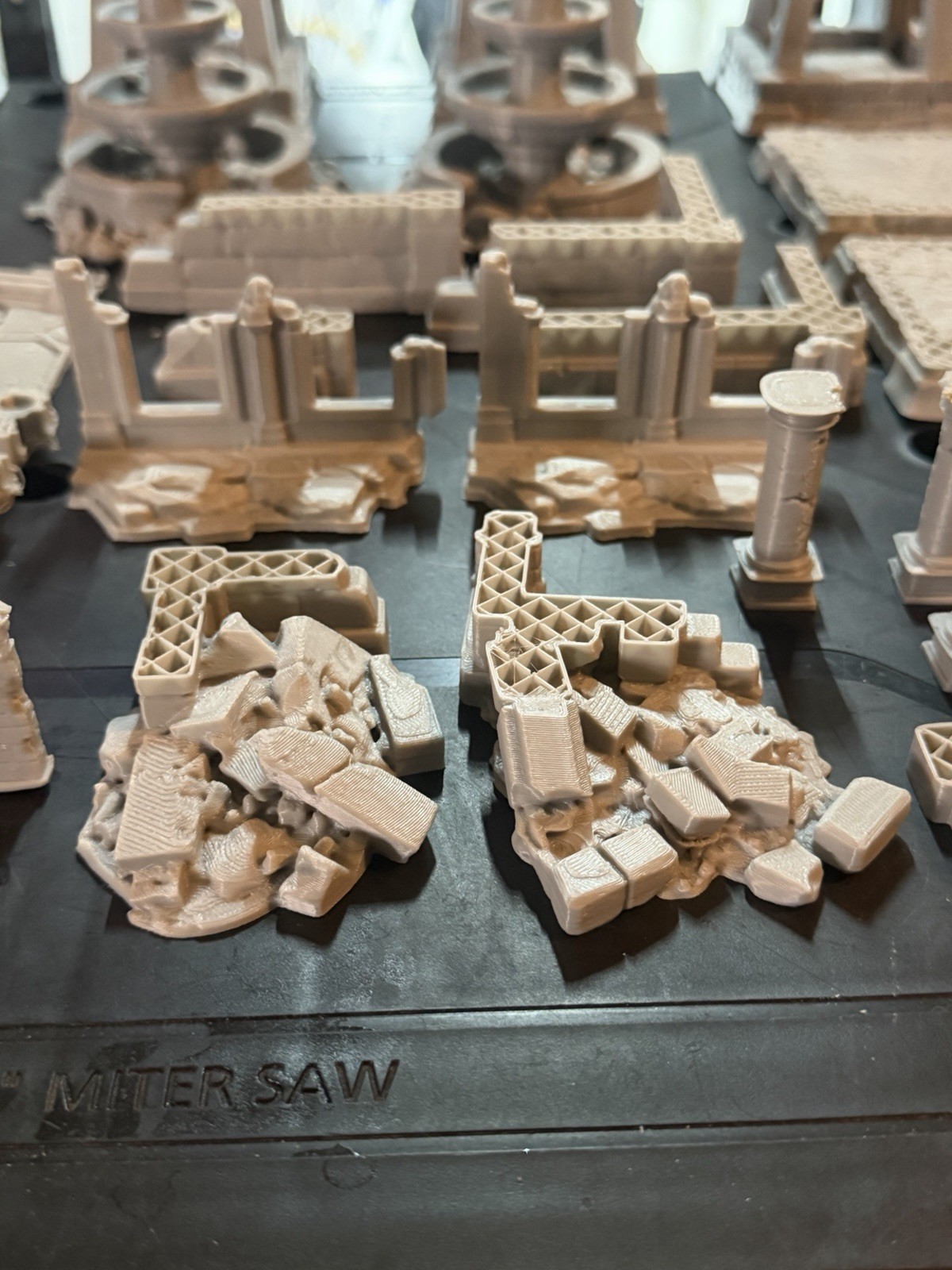 Warhammer Compatible Failed Prints Gray + Glow