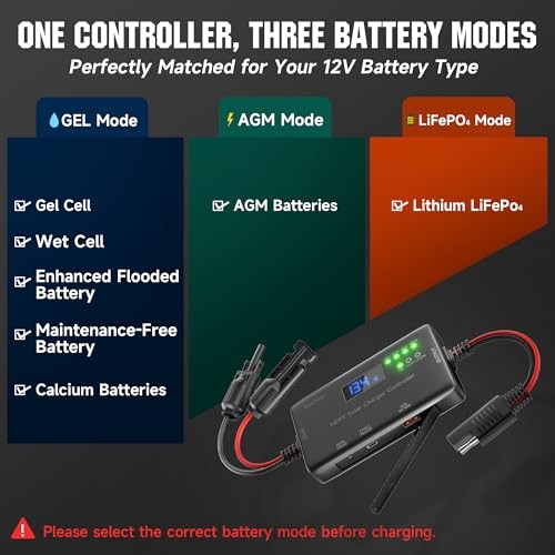 Solar Charge Controller 12V 10A - MPPT - Solar Panel Charge Controller 10A MPPT