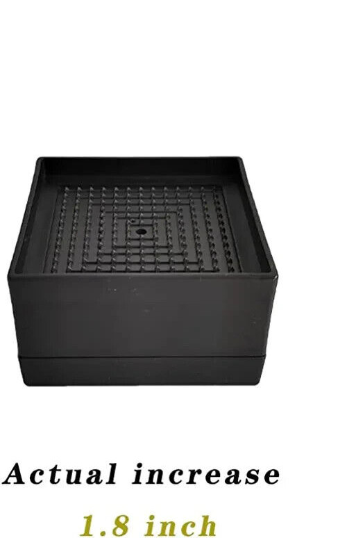 Bed and Furniture Risers Square, 1.8 Inch Heavy Duty Furniture Lifts