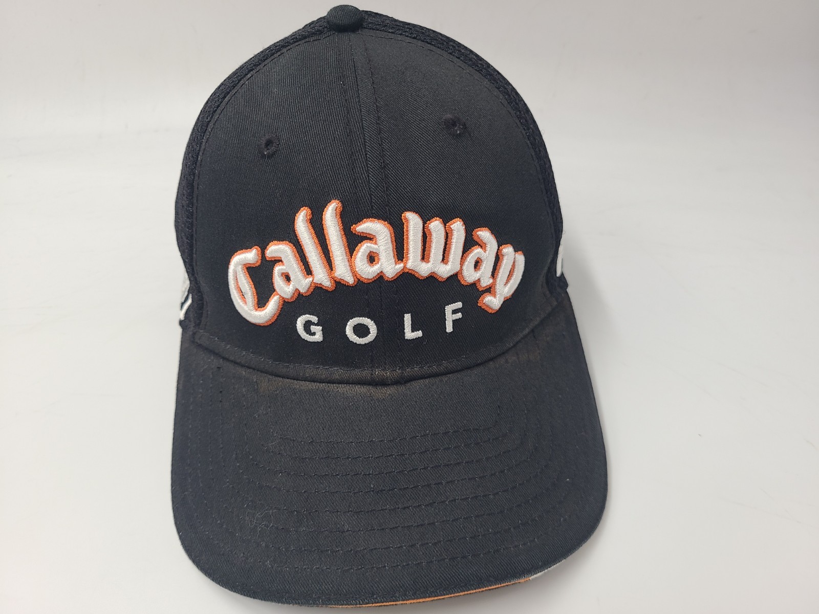 Callaway Golf FT-3 HX Tour Mesh Strapback Adjustable Hat Cap Men Black Orange