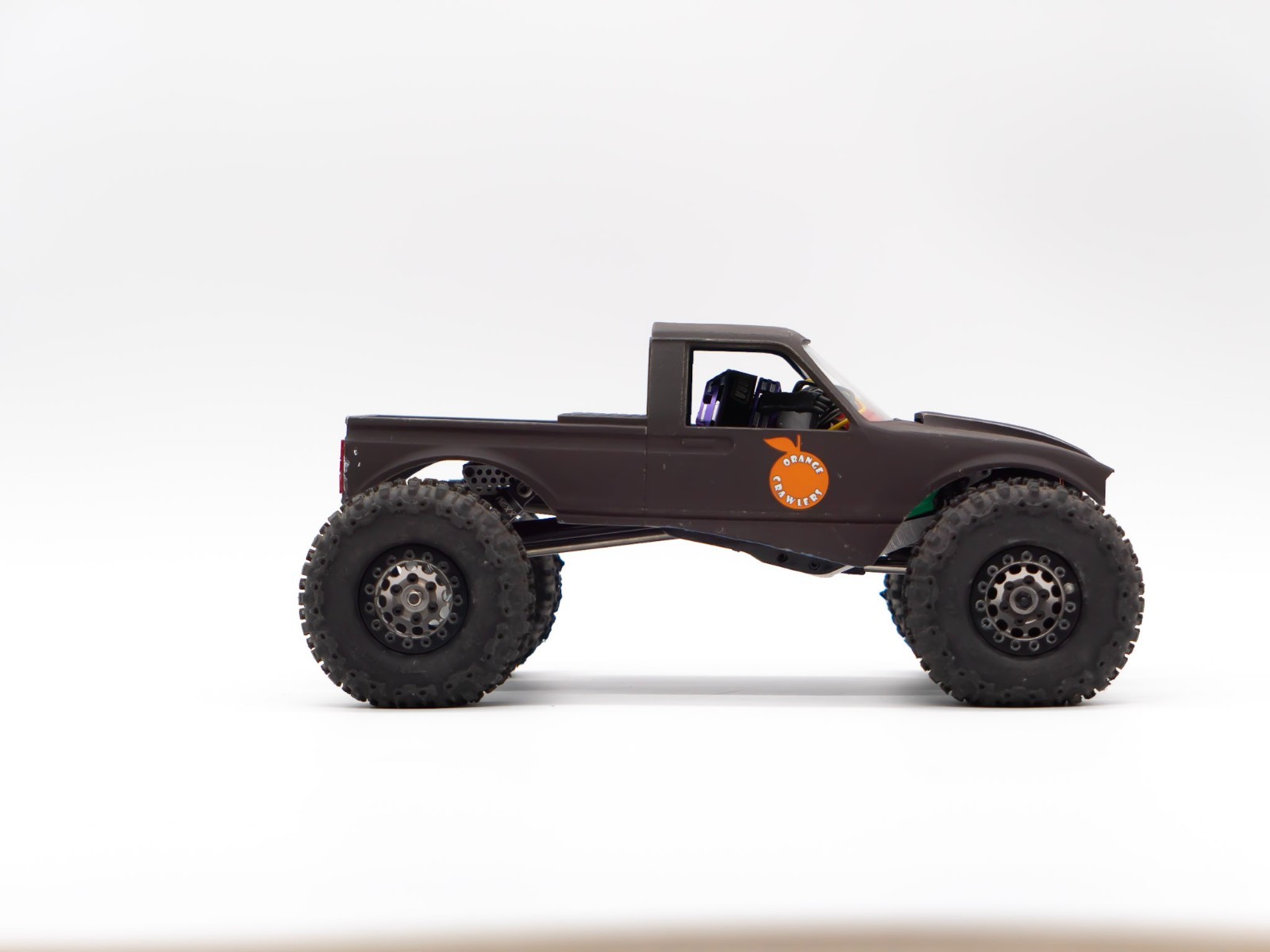 SCX24 Sliver Pro Stainless. 15° skid, adjustable geometry, sliders, mag mounts