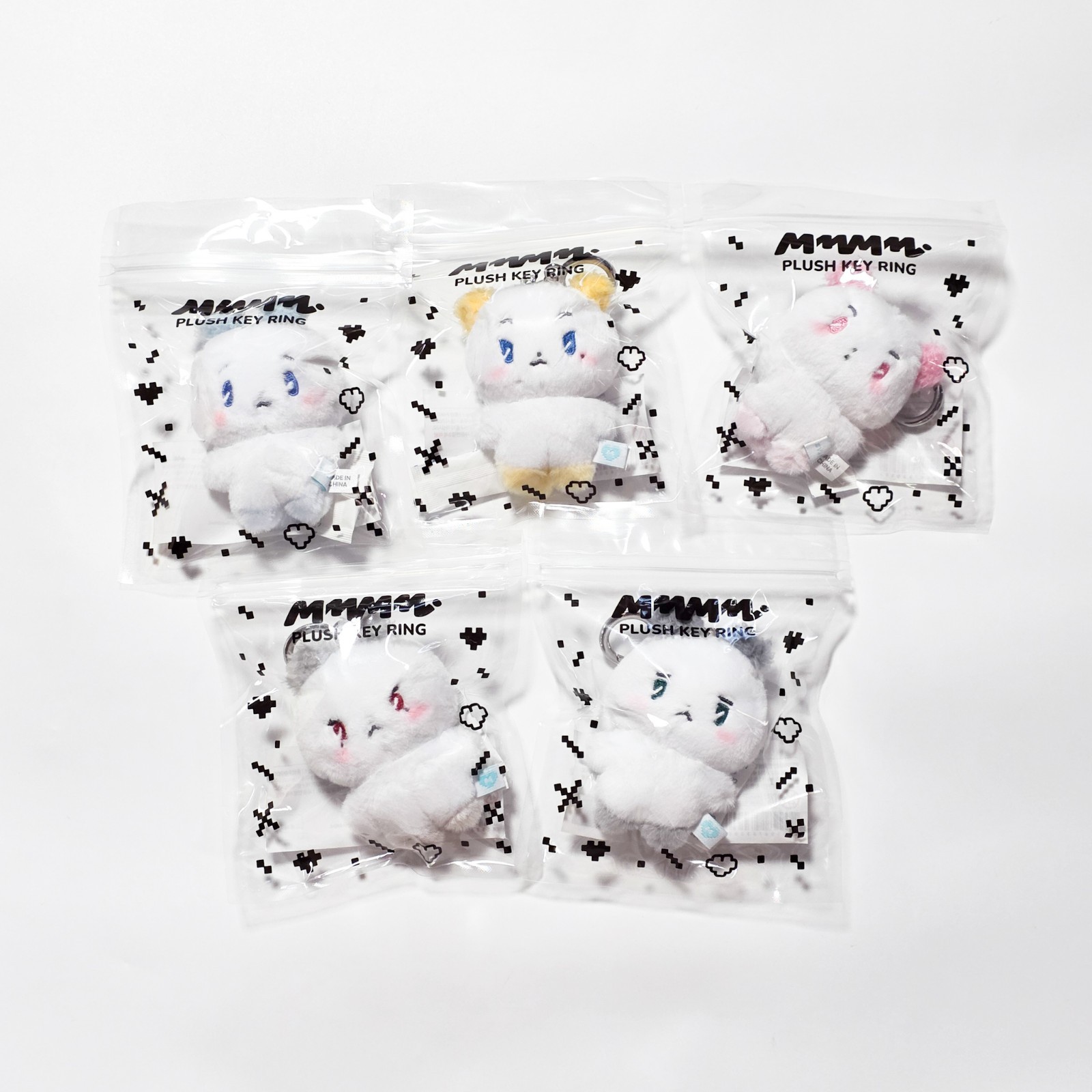 Plave MMMM Plush Keyring Official Keyholder MD Keychain