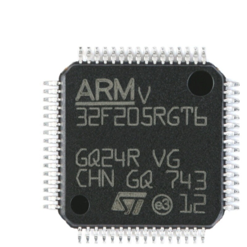 5PCS STM32F205RGT6 LQFP-64 ARM Cortex-M3 32-bit microcontroller MCU