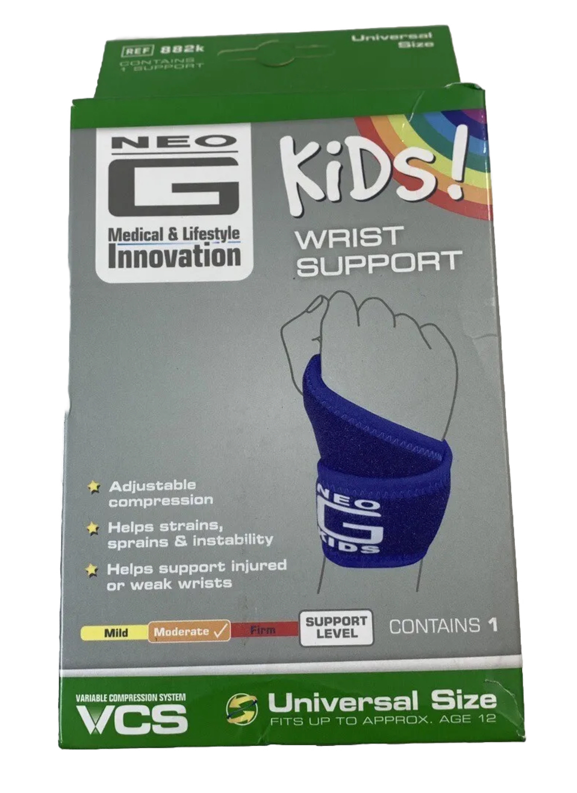 Neo G Wrist Brace Child Gamers Stabilize Adjustable Support Compression  R & L