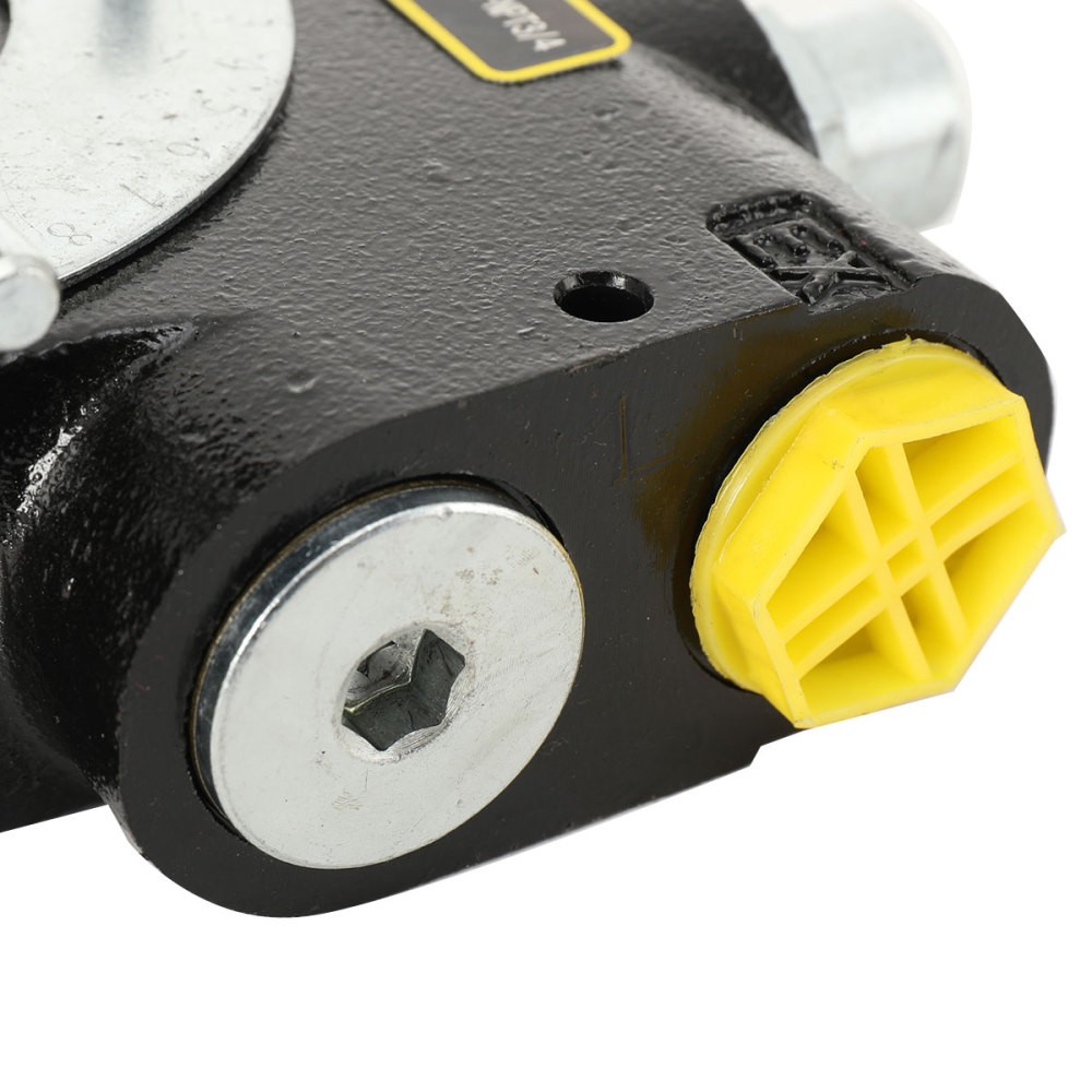 Hydraulic Adjustable Variable Flow Control Valve 3/4" NPT Pressure Relief Valve