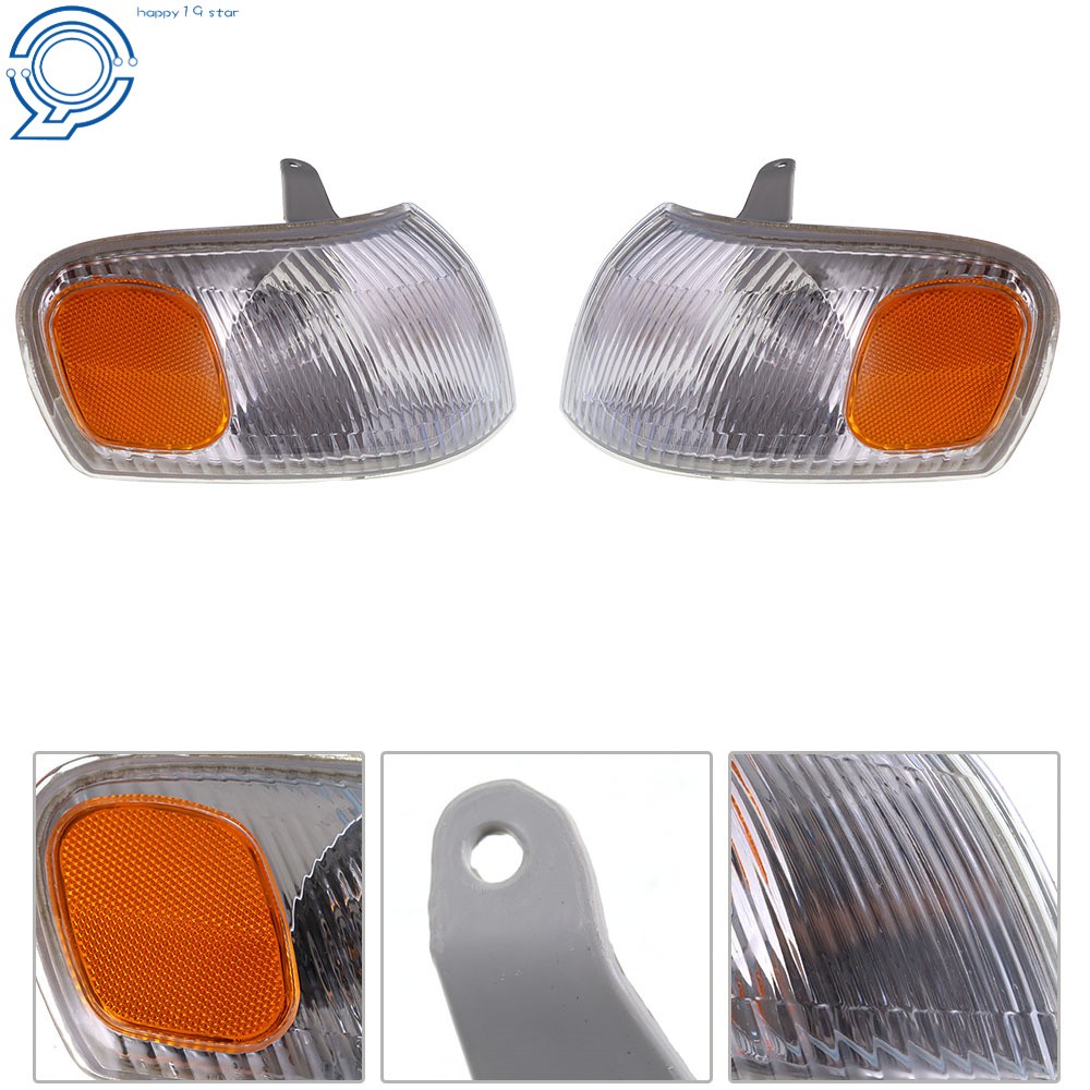 For Toyota Corolla 1998 1999 2000 Combo Set Headlight & Corner Parking Lights