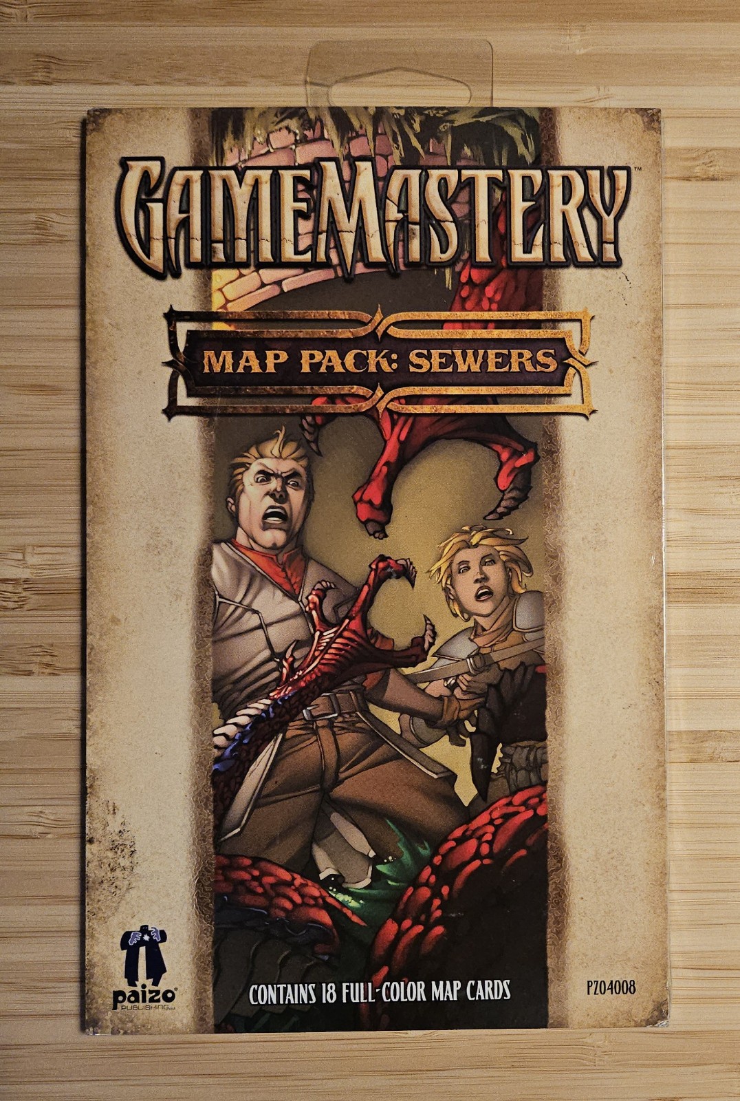 GameMastery Map Pack: Sewers - 18 Tiles Dungeons & Dragons New Sealed Paizo OOP
