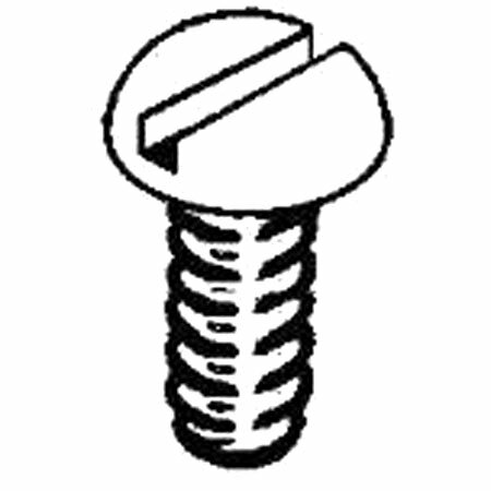 Kadee 1648 Stainless Steel Screws, 0-80 x 3/8" (12)