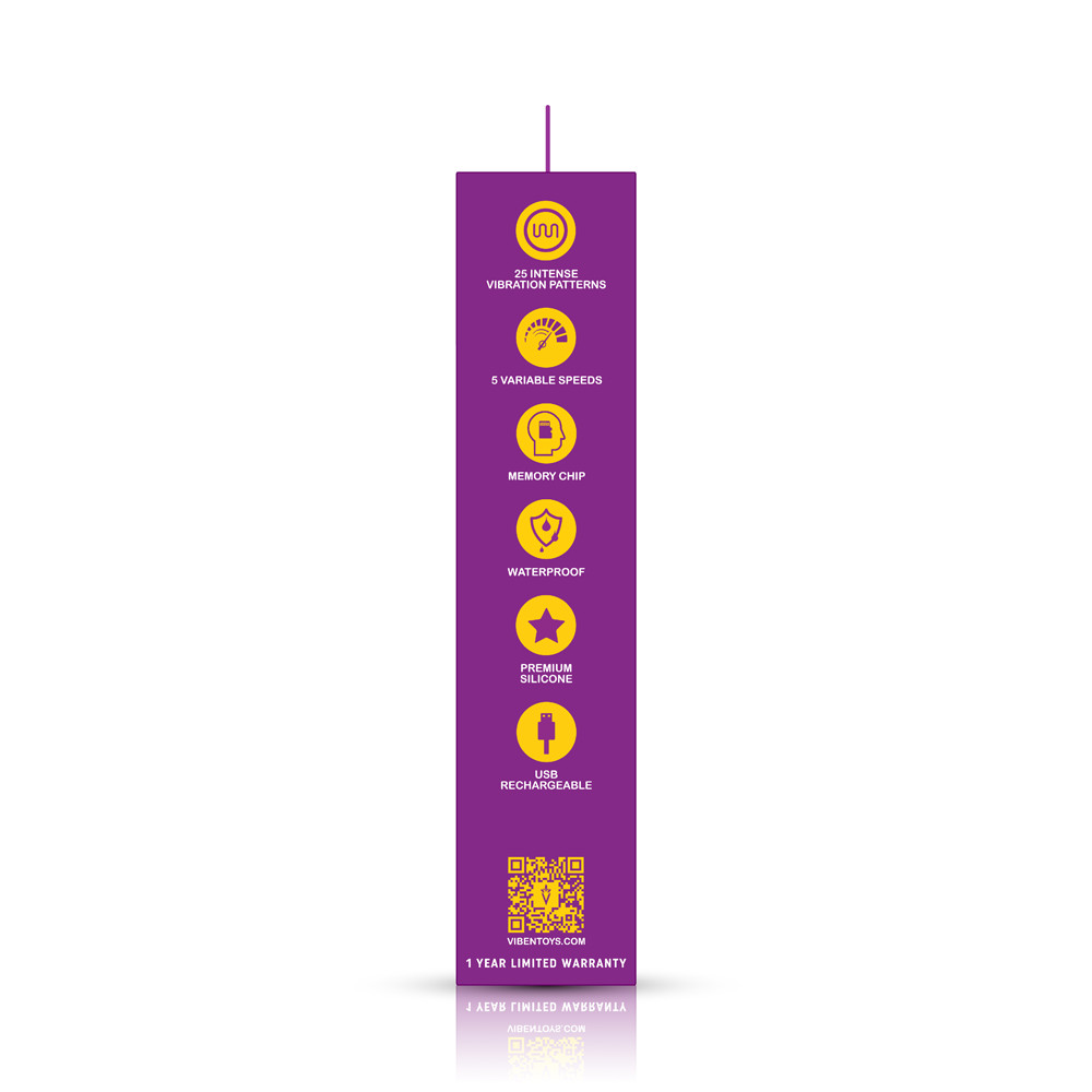 Tempest - Intense Wand Massager - Violet