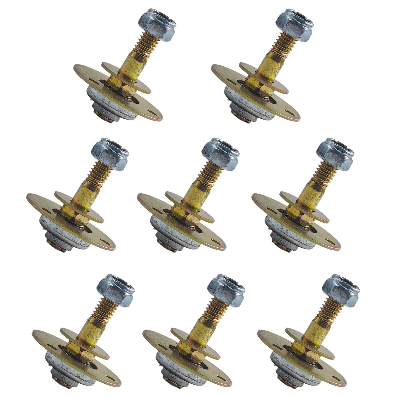 8 PCS M8x45mm Rocking Chair Bearing Connecting Piece Screws Bolts Hardware