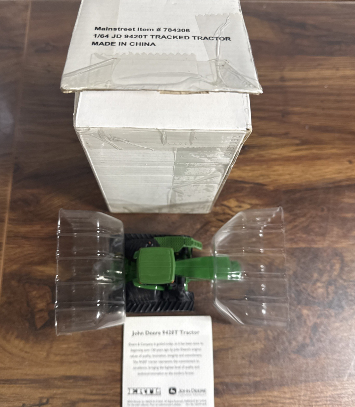 John Deere 9420T 4WD Tractor, ERTL Mainstreet #784306 - 1/64 New