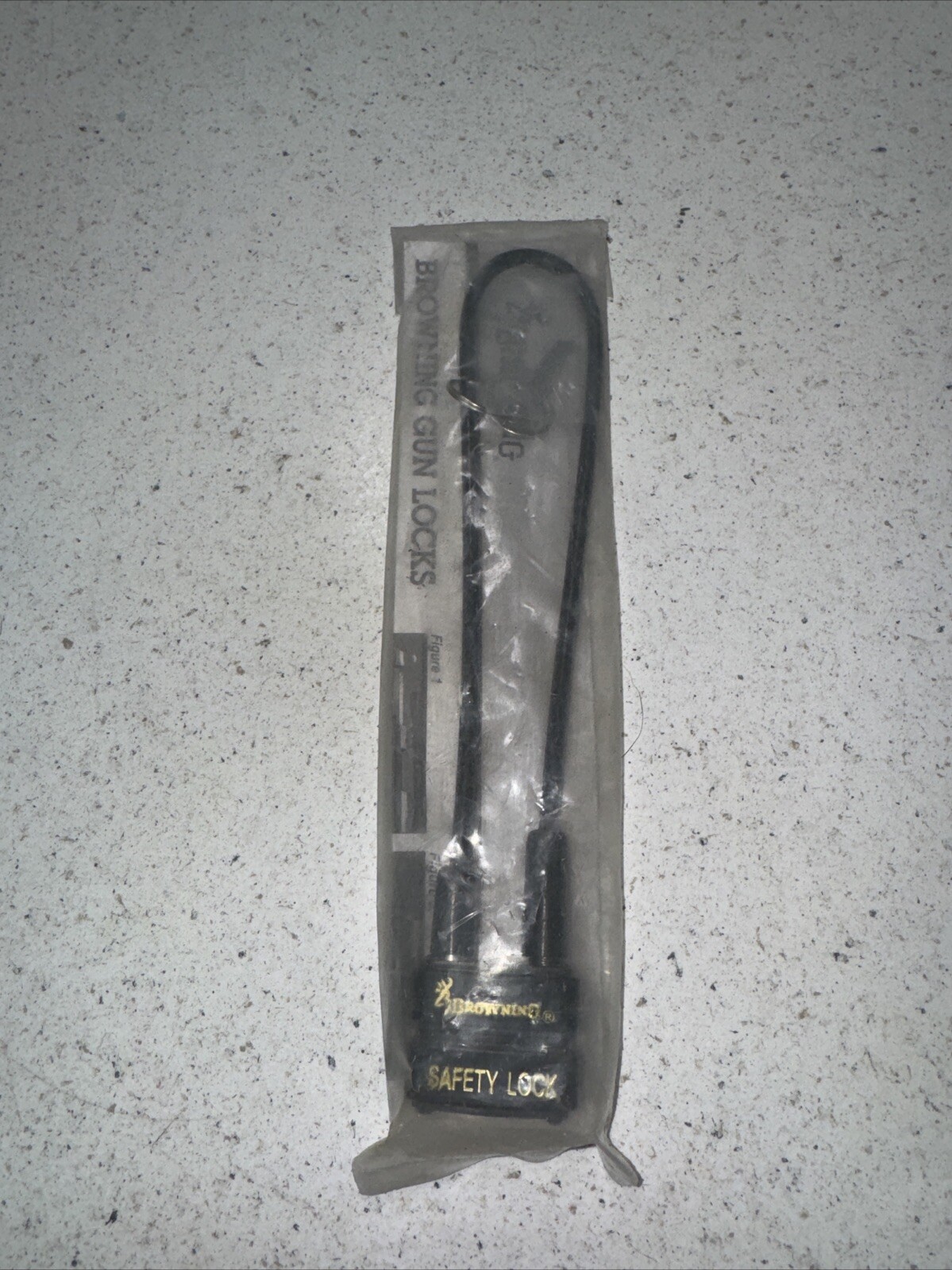 NOS Browning Safety Lock with Two Keys & Instructions In Original Packaging