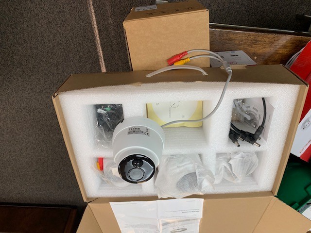4× T5 5MP HD‑TVI PIR Turret Cameras – Excellent Condition