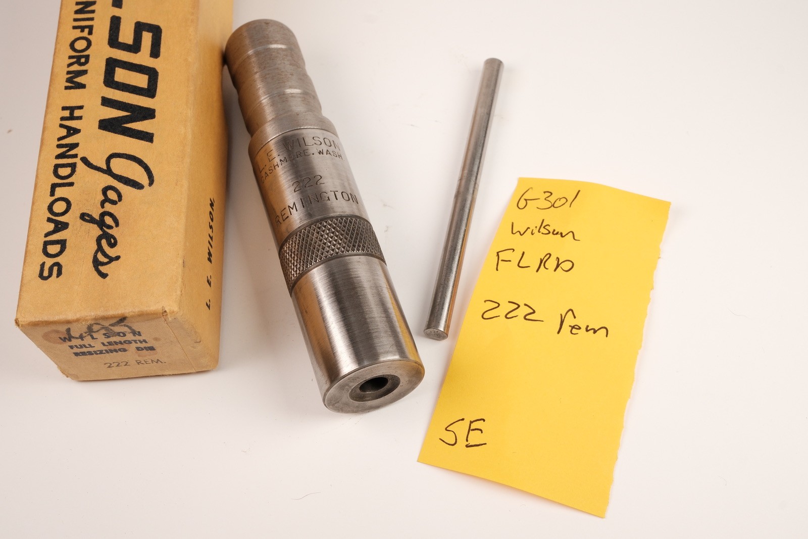 G301 Wilson Full Length Resizing Die 222 Remington