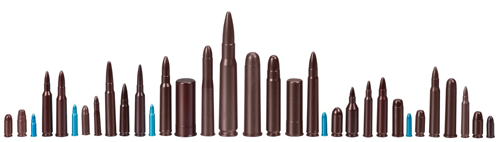 (7-SHOT) A-Zoom Precision Revolver Snap Caps -Choice of .32 H&R to .45 LC Cal.