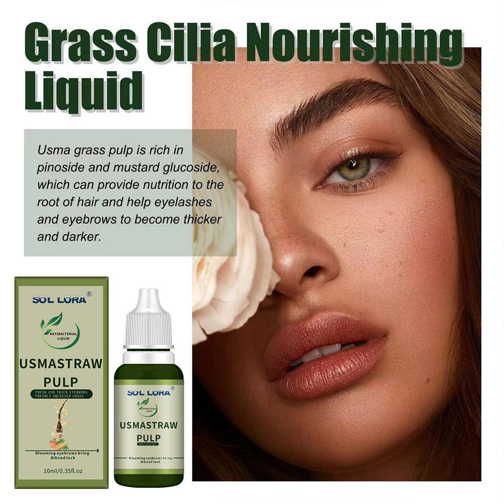 US-Usma Grass Hair Care Cilia Growth Nourishing Liquid Magic Little Stick ☆U.S