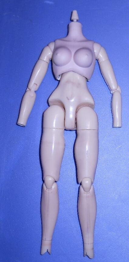 1/6 scale female BBI perfect body Cy Girl Takara neck post fully poseable
