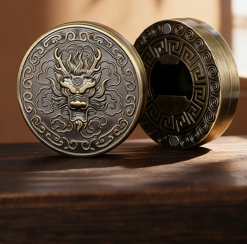 Creative Dragon Head Beer Bottle Opener with Magnetic Refrigerator Magnet