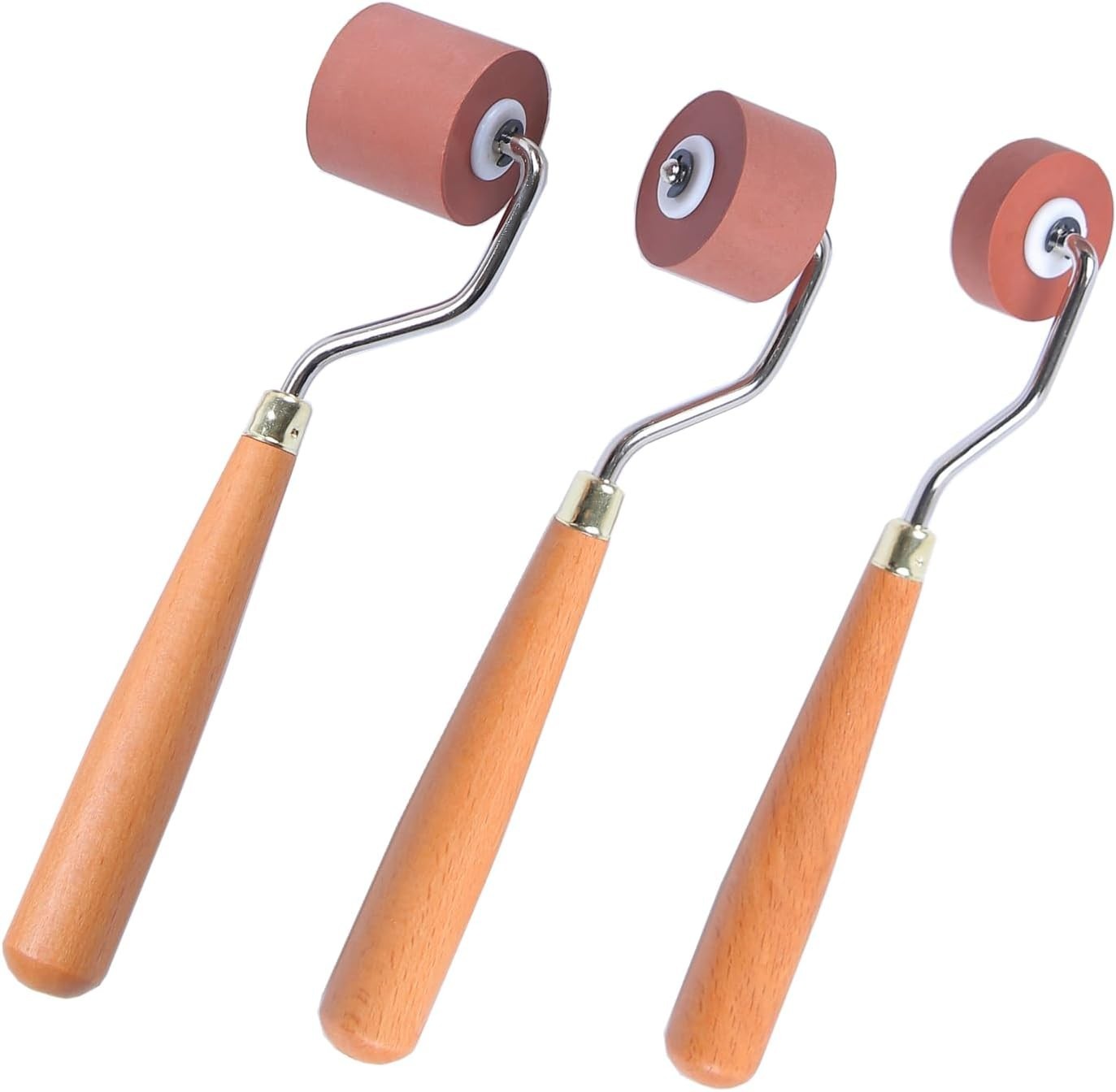 Rubber Brayer Roller for Printmaking, Ideal for anti Skid Tape Construct