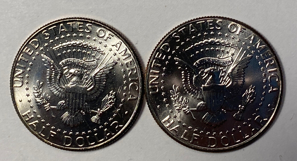 2005 P&D KENNEDY HALF DOLLAR Set (2 COIN SET) Uncirculated.