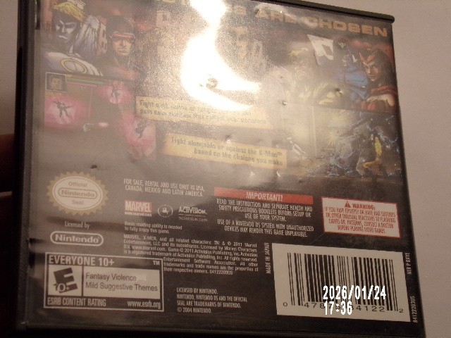 X-MEN Destiny Marvel (Nintendo DS) ***Case ONLY*** NO GAME*** USA Version