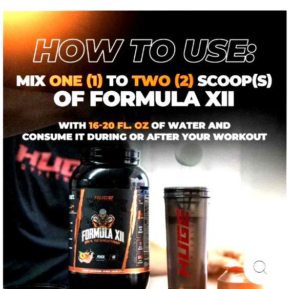 Formula XII INTRA WORKOUT 40 servings PEACH
