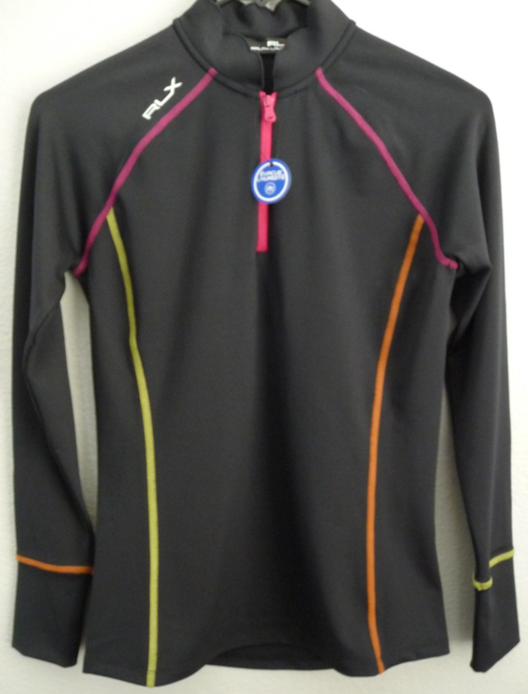 Women's RLX Ralph Lauren Golf 1/4-Zip Stretch Pullover XXS NWT