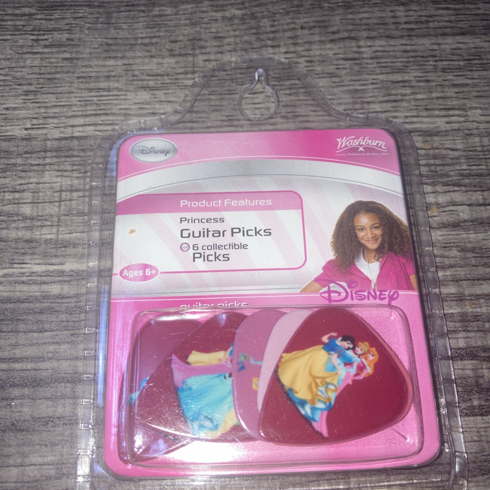 6 New washburn  Disney Princess Guitar Picks For Gibson And Fender