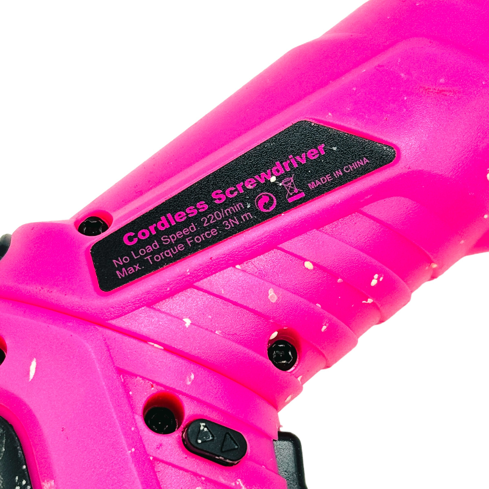 Solude Pink Cordless Rechargeable Screwdriver