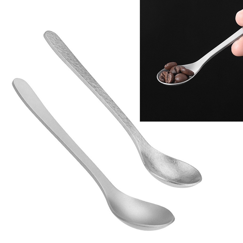 Titanium Teaspoon Espresso Spoon For Hiking For Camping Pure Titanium Ultralight