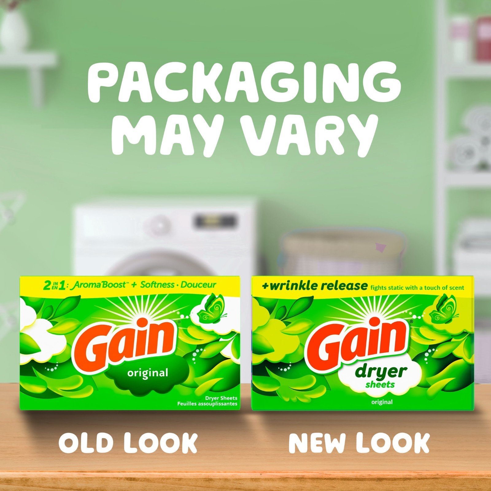 Gain Dryer Sheets, Original Scent, 240 Count