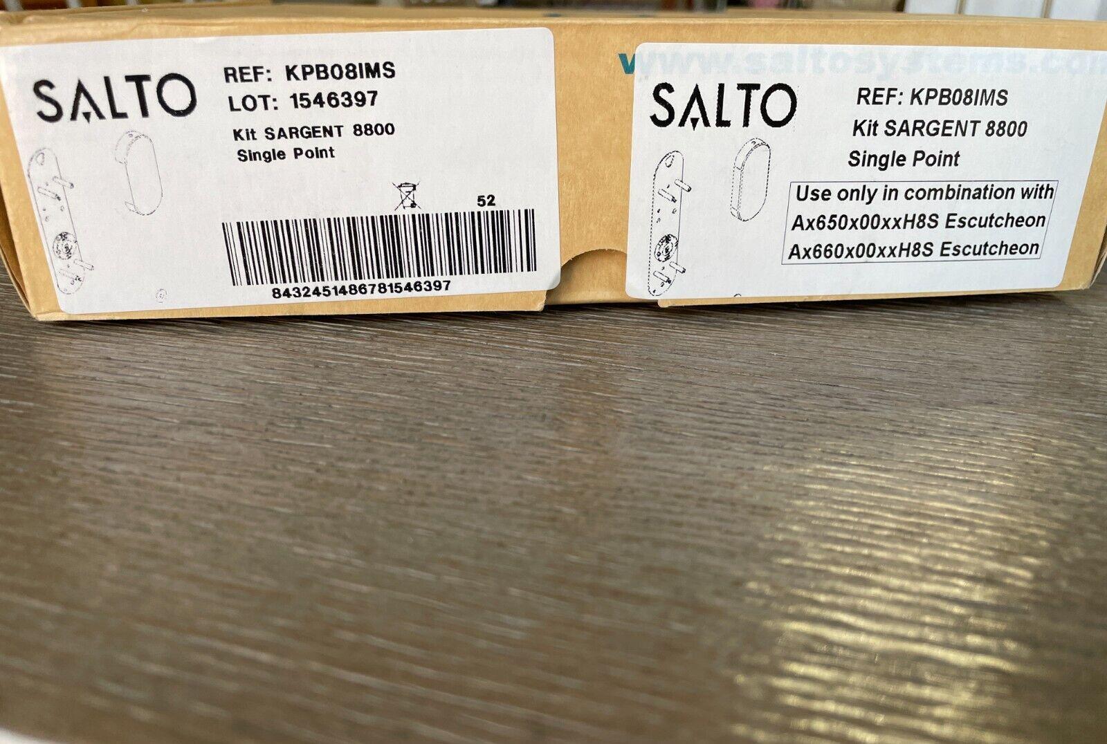 Salto KPB08IMS Kit Sargent 8800 Single Point use with Escutcheon Ax650 & Ax660