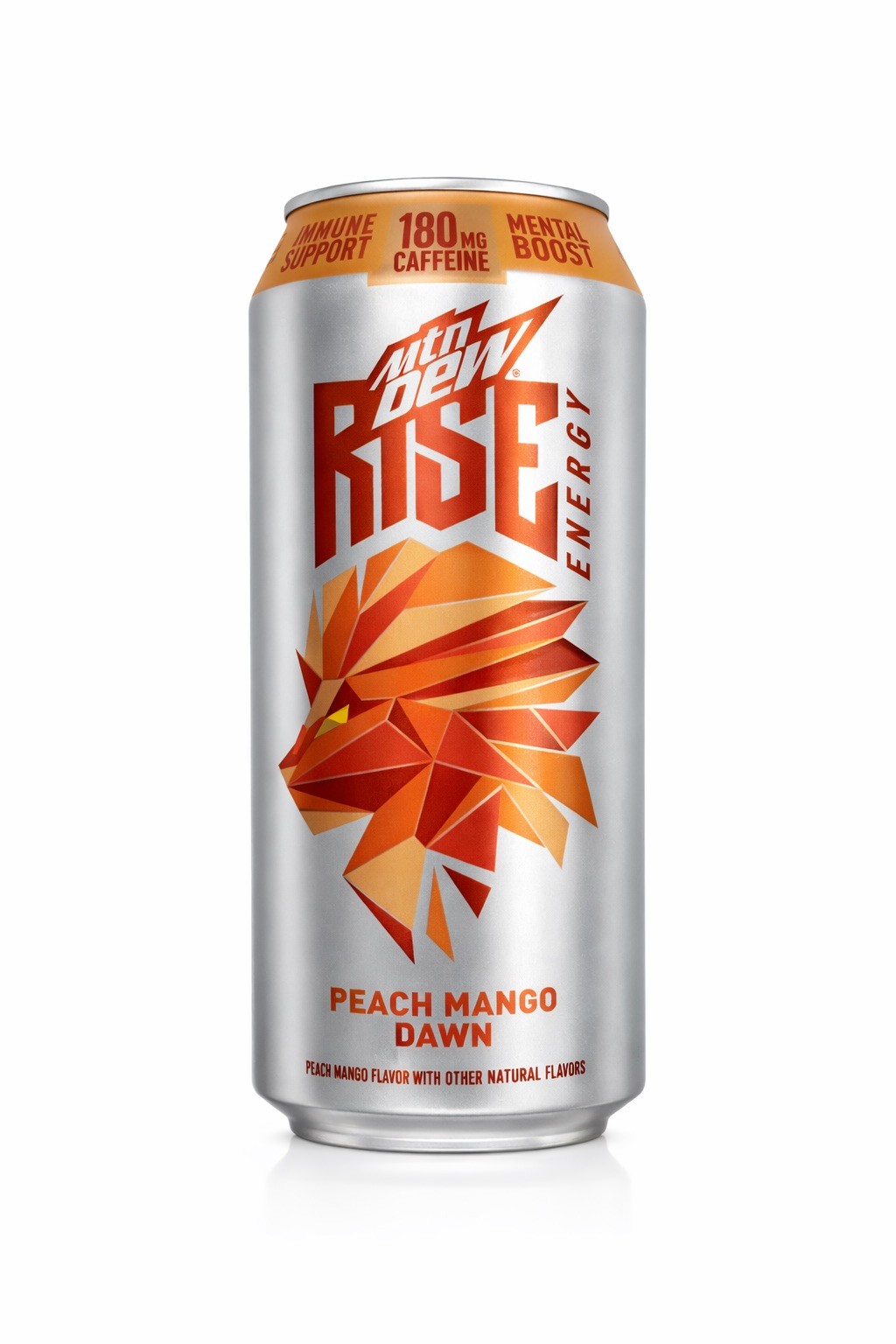 Mountain Dew Energy Peach Mango Dawn Full Sealed 16oz Can (2021)