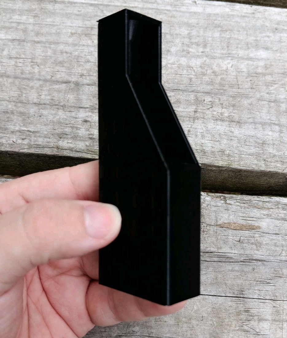 1911 .45 ACP Single Stack Speed Loader/Finger Saver For Magazine - Black