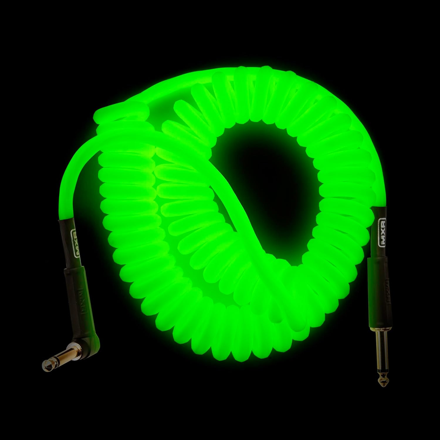 MXR® 15 Ft Coil Cable Glo Right/Straight