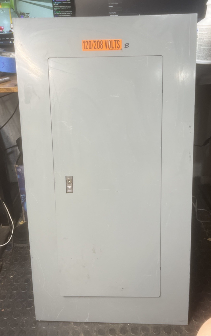 Square D NC38S Enclosure Cover Gray for NQ/NF Panelboard Nema Size 1 38"H x 20"W