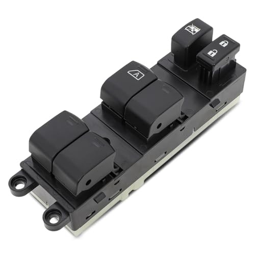 Driver Side Power Master Window Switch Black,Power Window Master Switch